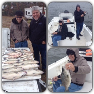 12-26-14 Dammon with BigCrappie Guides on CCL Tx